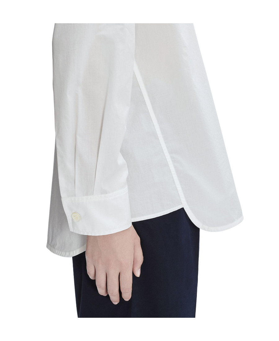 Apc Long-sleeve Poplin Shirt In White