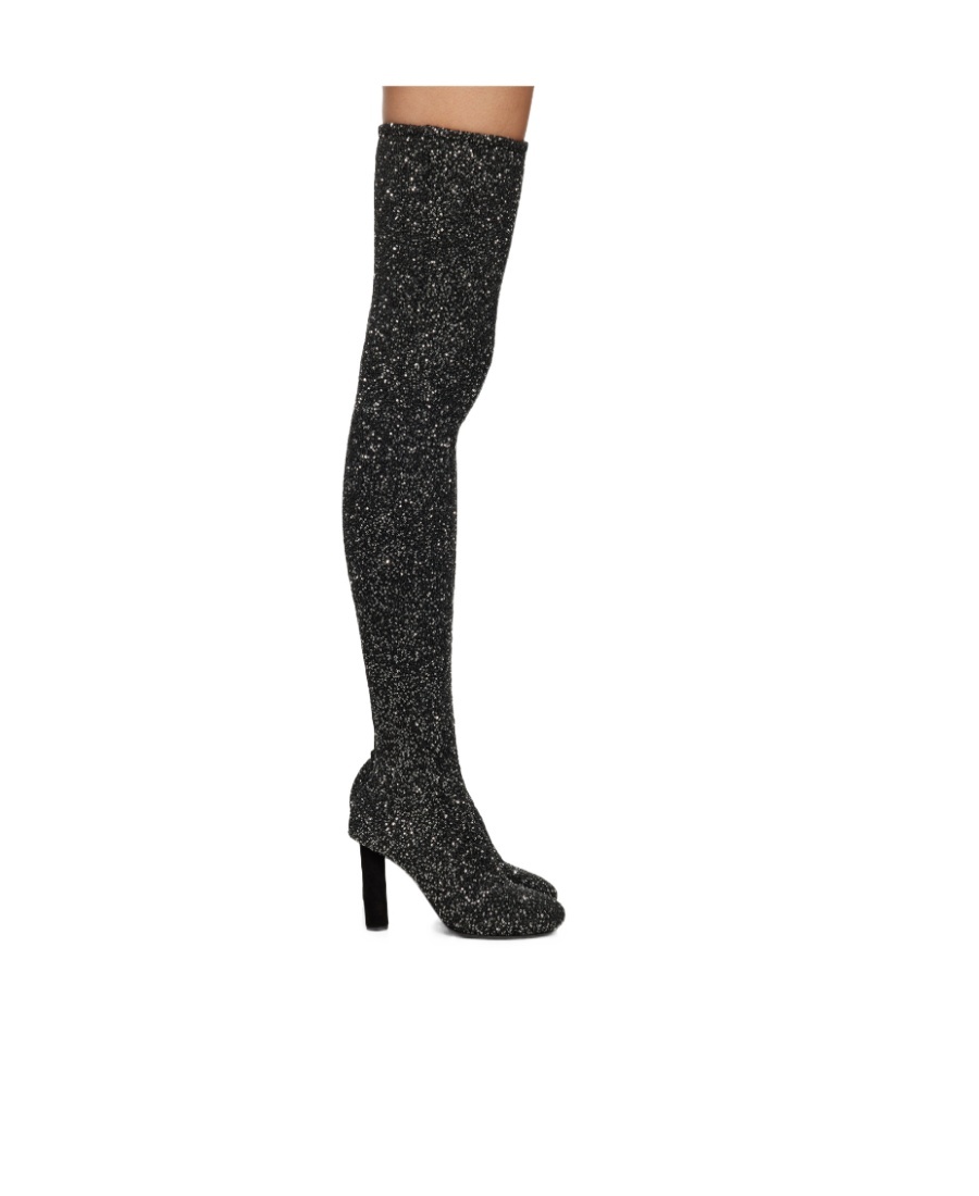 PROENZA SCHOULER ROUND-HEADED HIGH-HEELED BOOTS