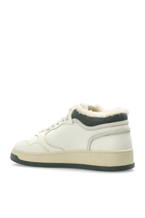 Autry Round-toe Low-top Casual Shoes In White