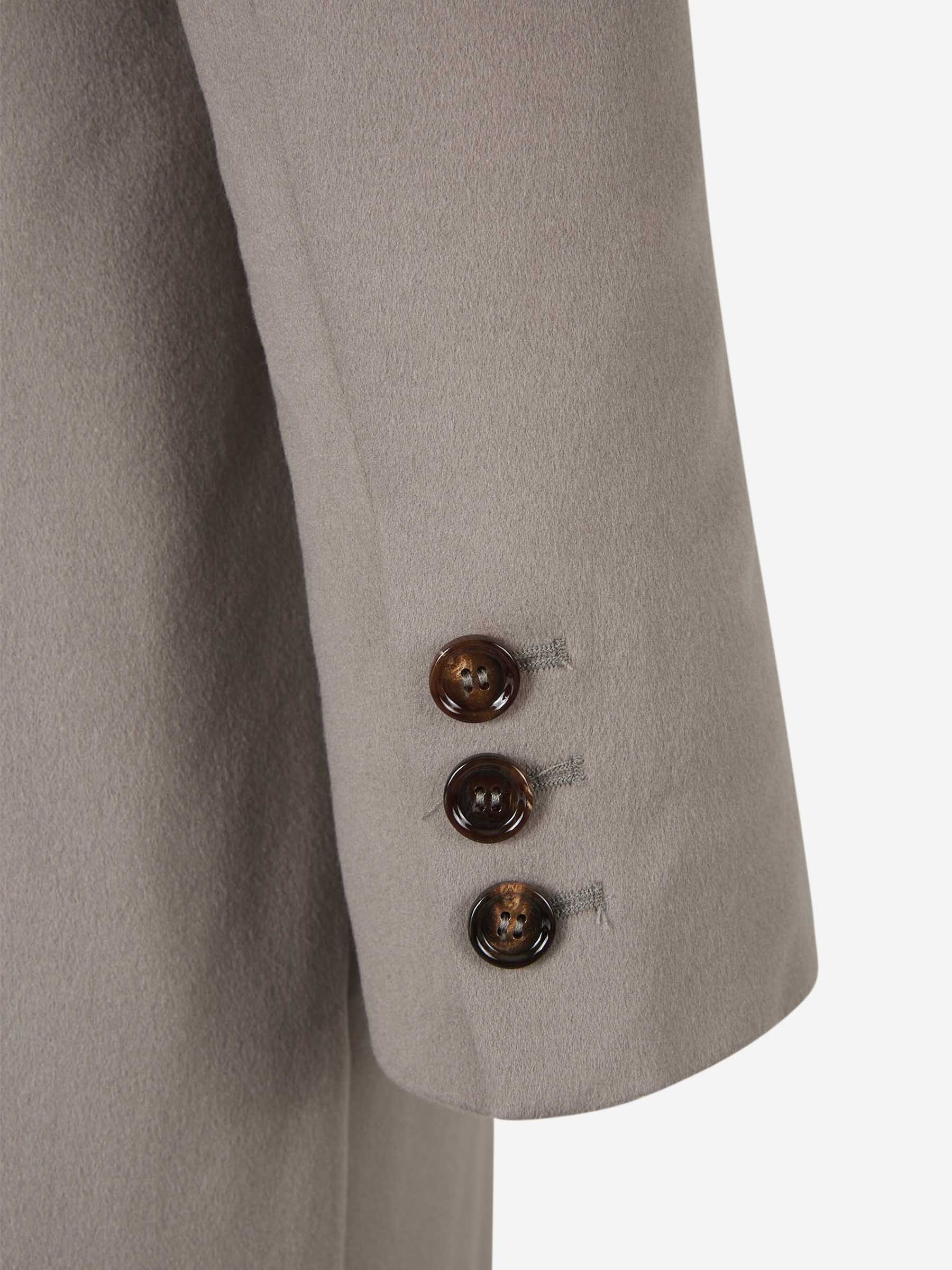 Kired Single-breasted Coat In Gray