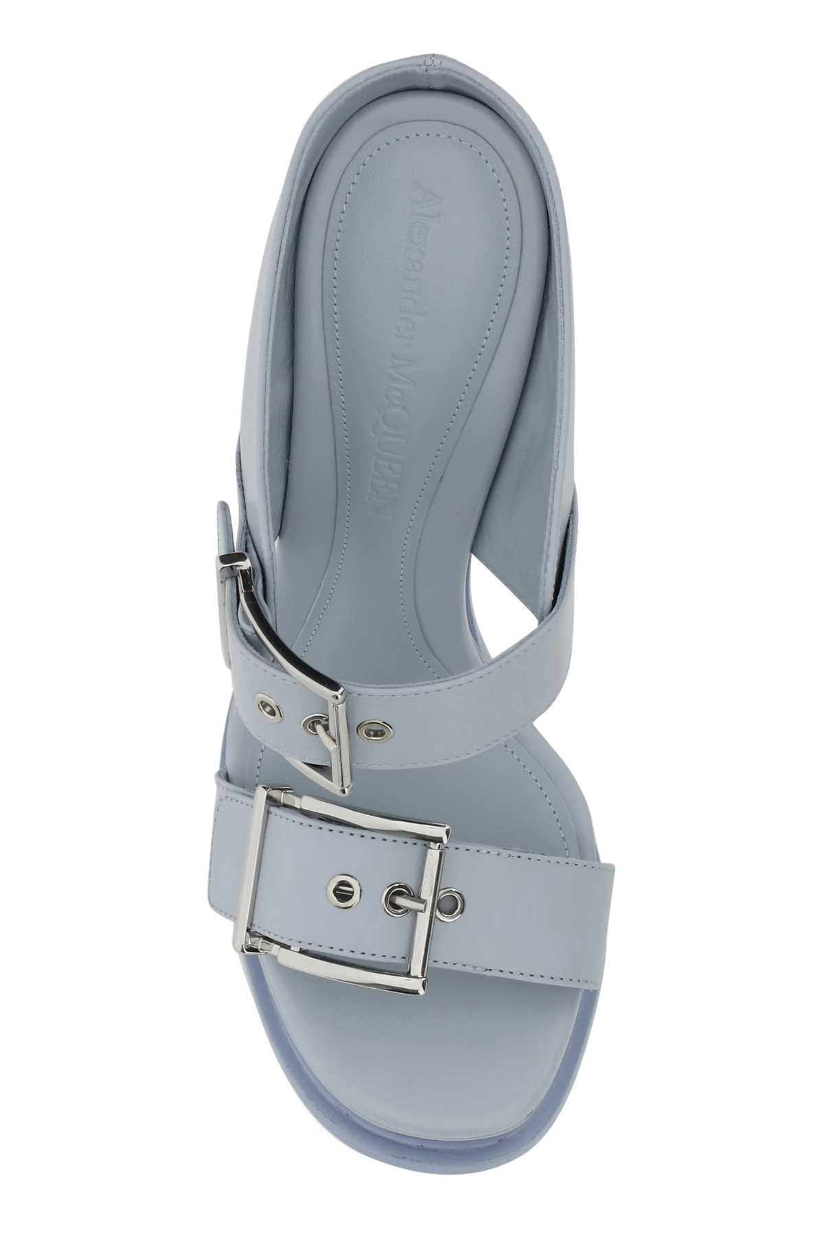 Alexander Mcqueen Sandals In Blue