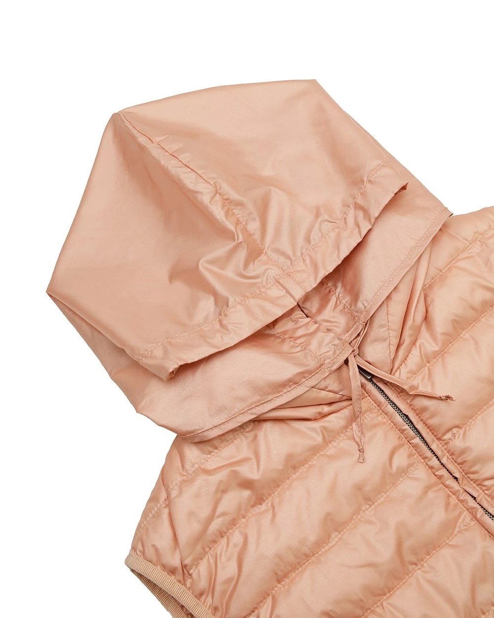 MAX MARA LOGO VEST DOWN JACKET