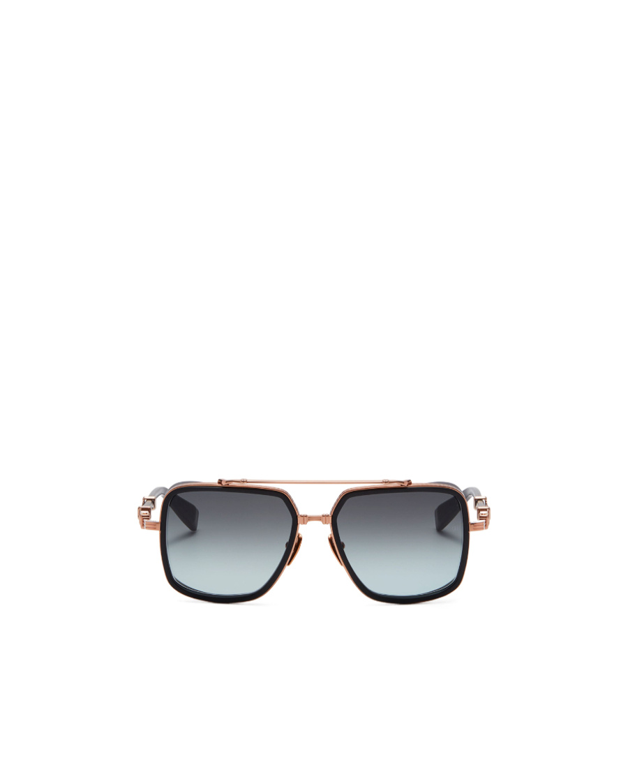 Balmain Color-rimmed Sunglasses In Gray