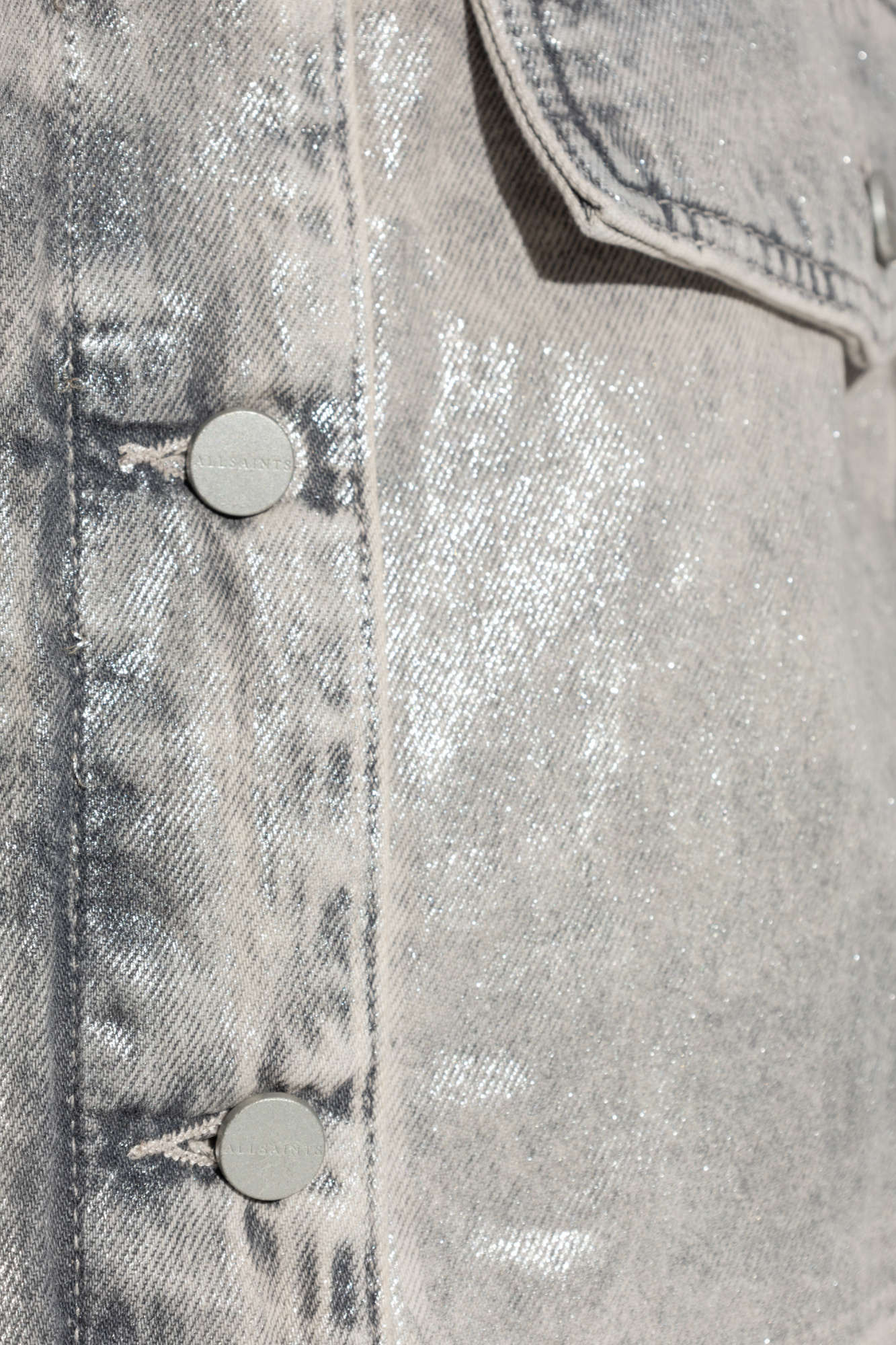 Allsaints Hettie Jacket In Gray