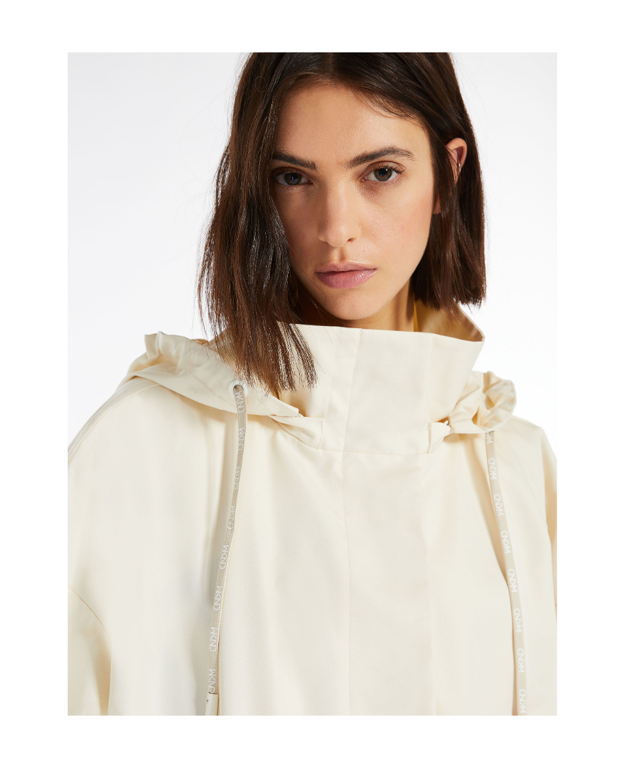 Weekend Max Mara Hooded Parka In White