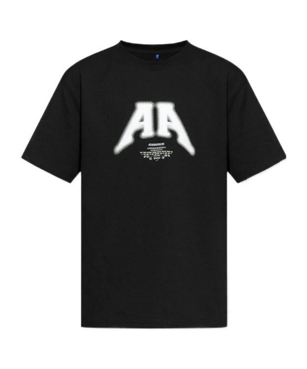 Ader Error Short-sleeved T-shirt In Black