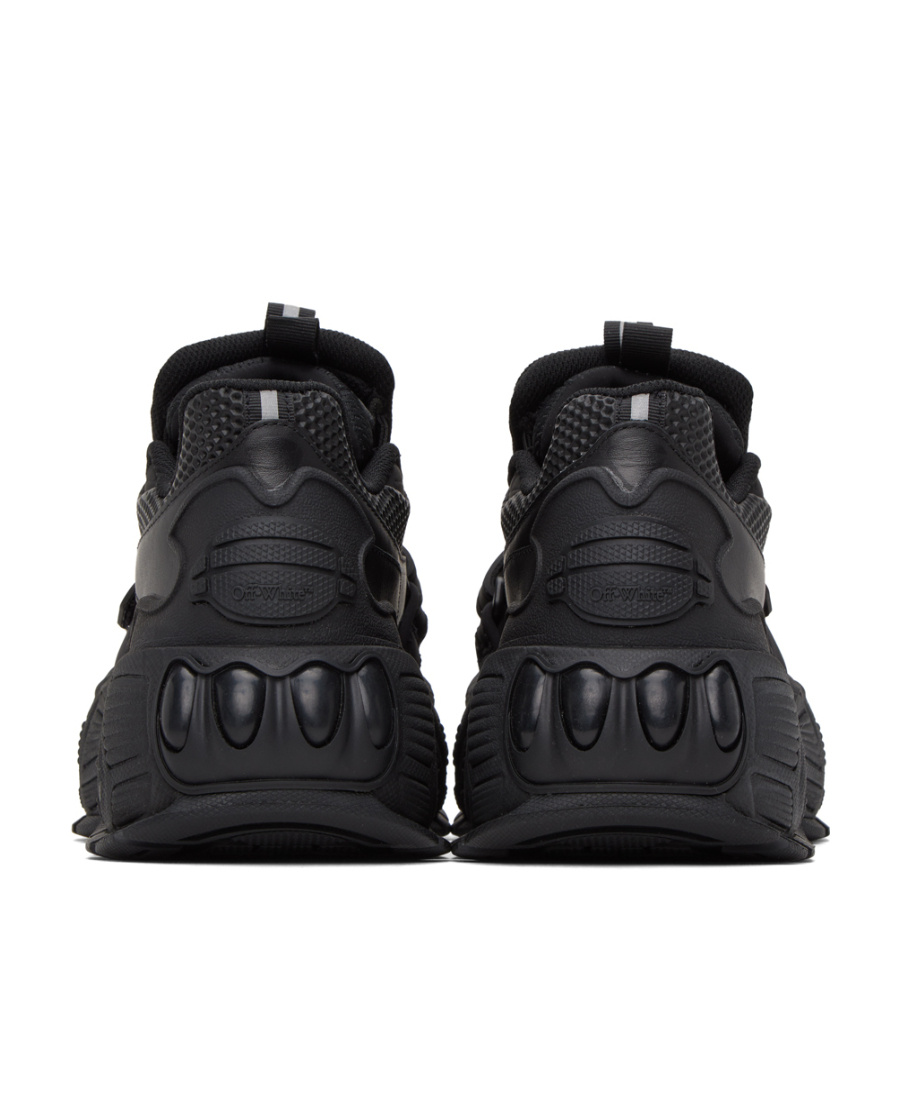 Shop Off-white Glove Chunky Slip-on Sneakers In Black