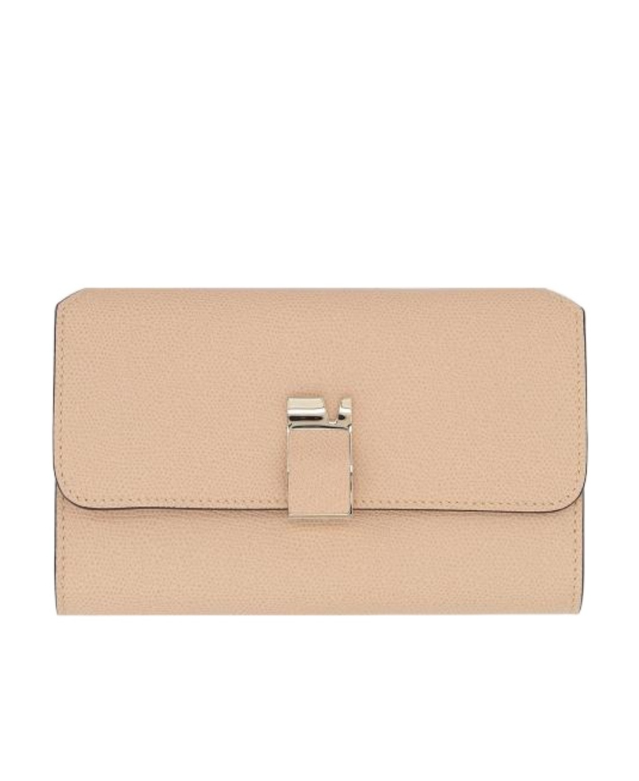 Valextra Nolo Flip Shoulder Bag In Nude