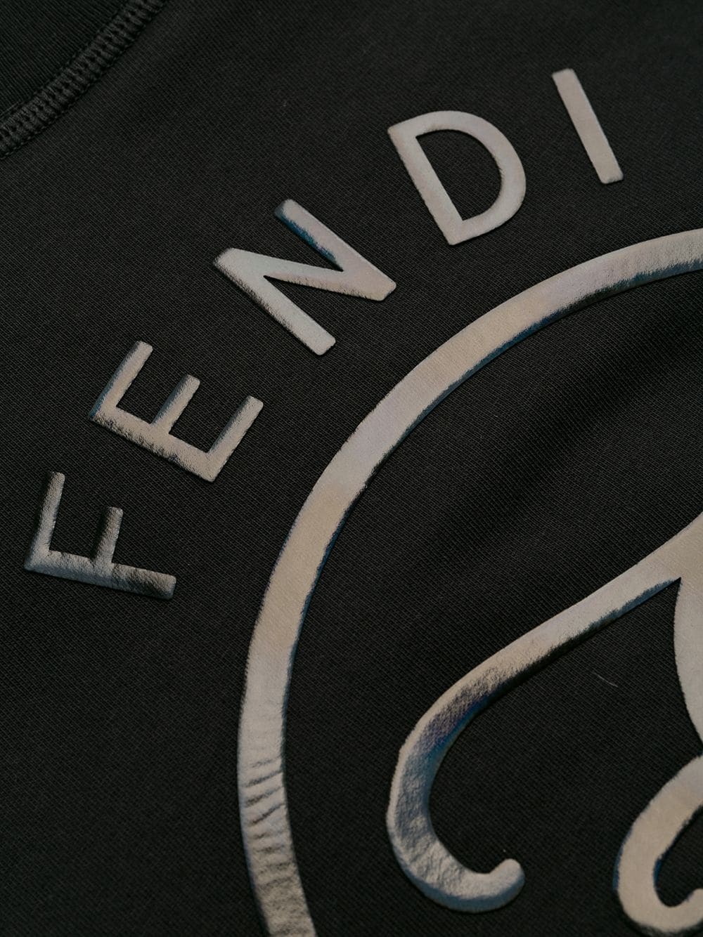 FENDI FRONT LOGO T-SHIRT