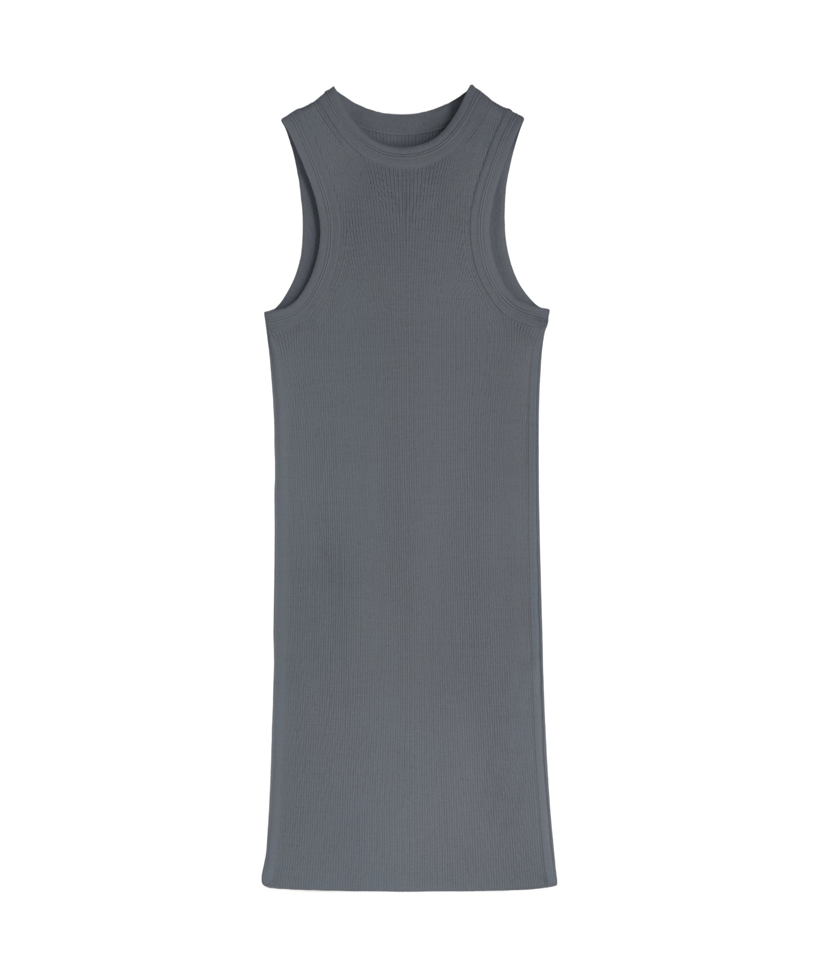 Phoebe Philo Round-neck Vest In Gray