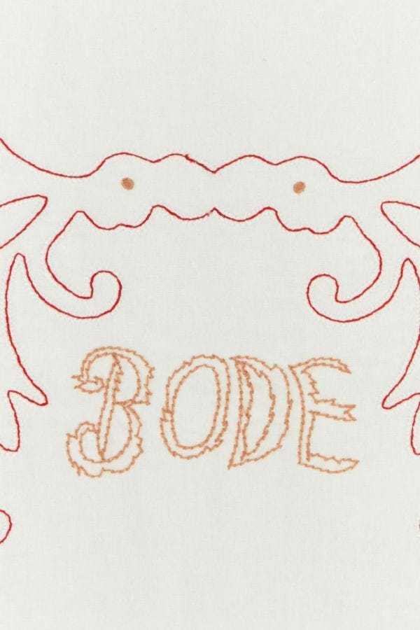 BODE BODE EMBROIDERED DESIGN LONG SLEEVED BUTTONED SHIRT 