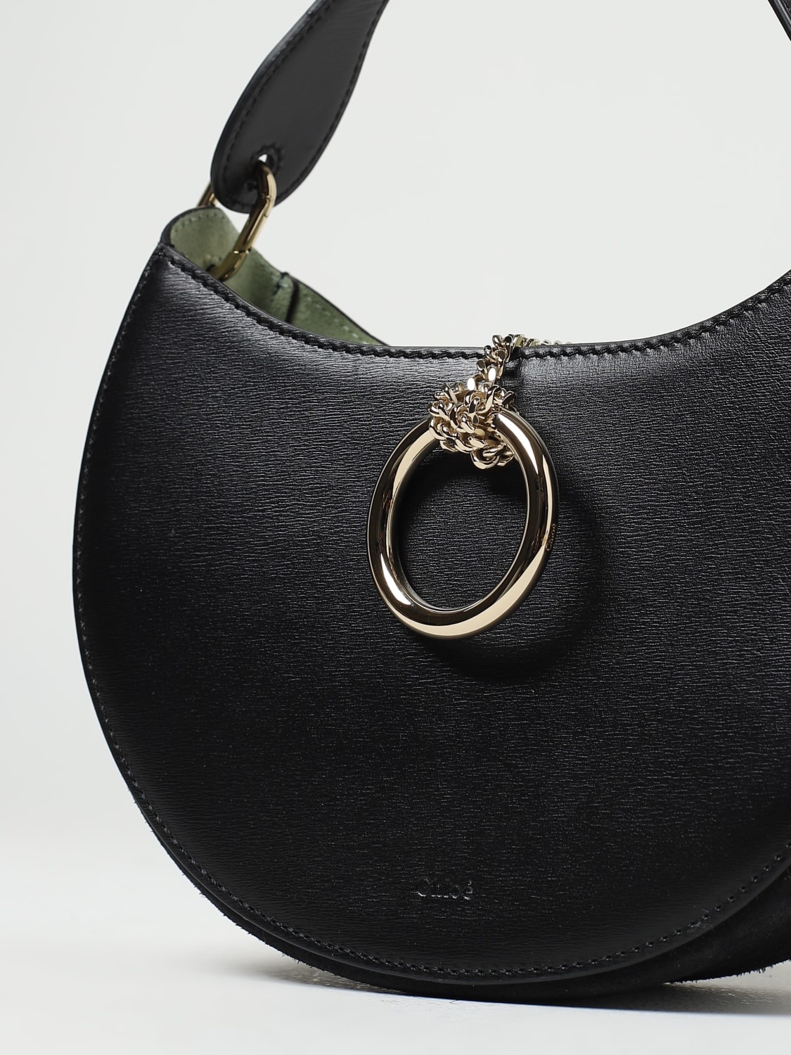 Chloé Chloè Arlène Leather Crossbody Bag In Black