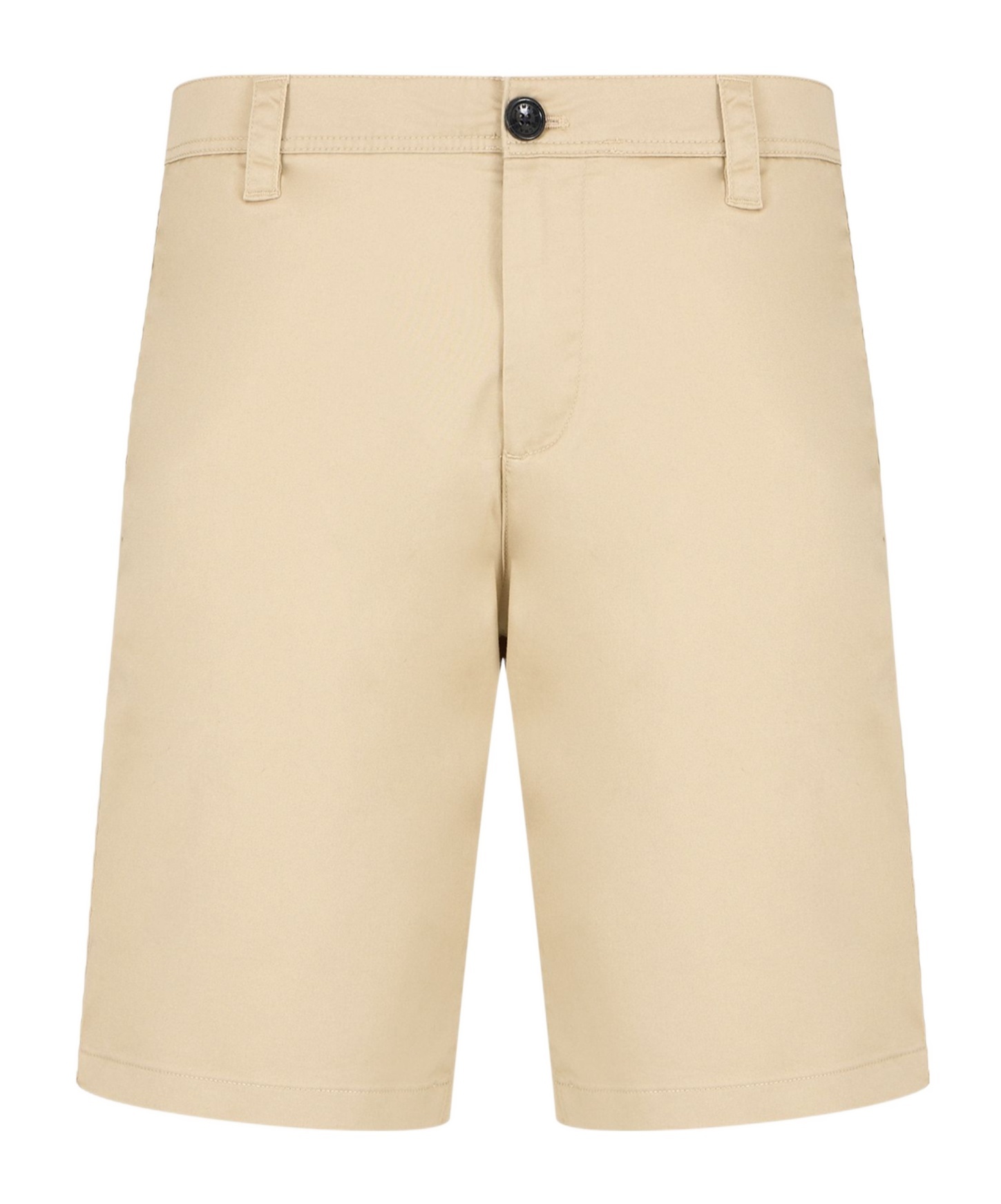 Armani Exchange Mid-rise Chino Shorts In Nude