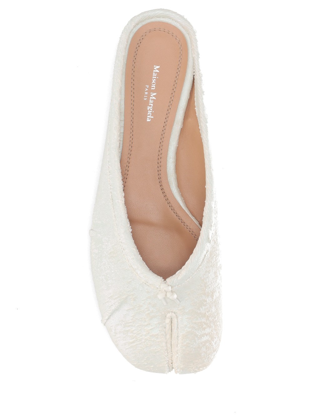 Maison Margiela Split-toed Muller Shoes In White