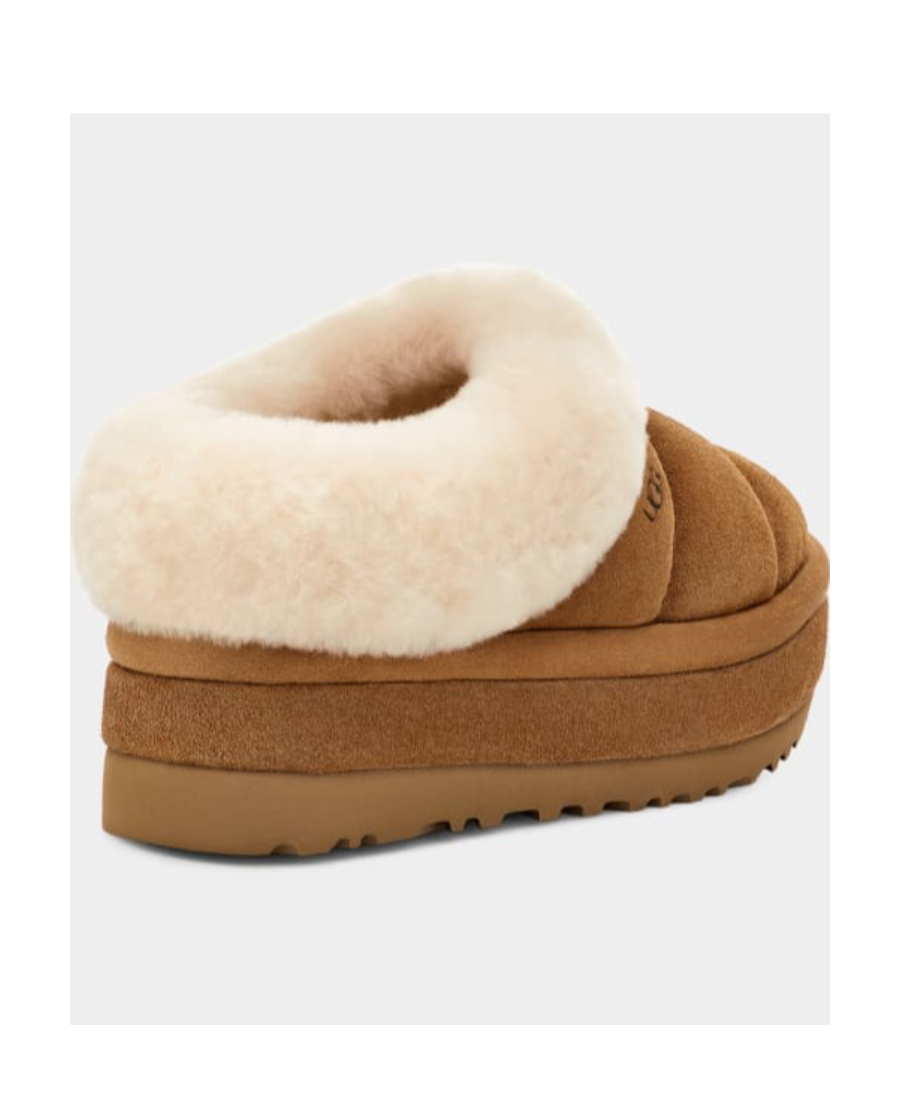 Shop Ugg Tazzlita Shearling-lined Slippers In Brown