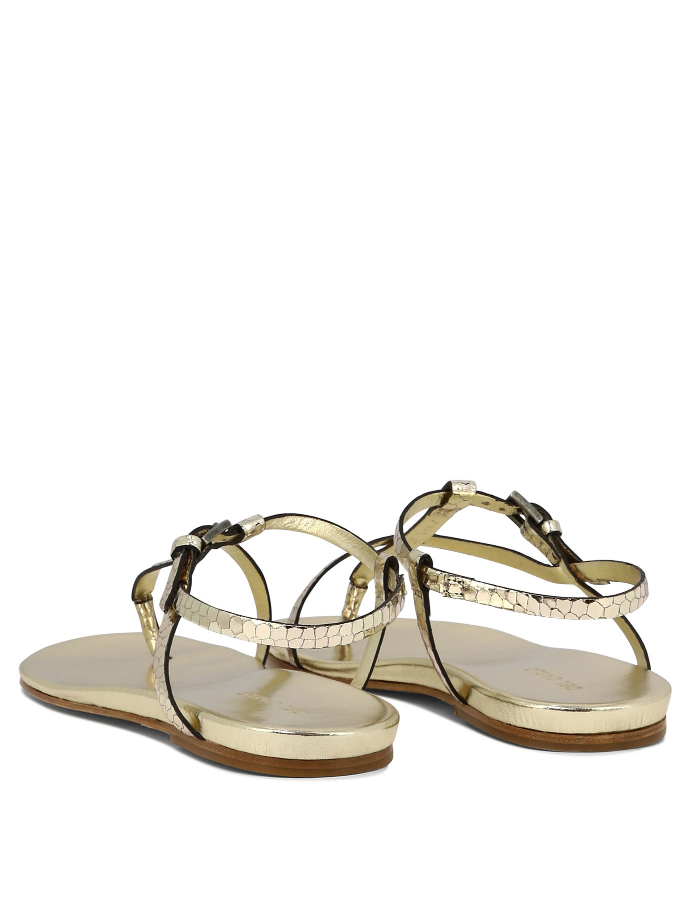 ROBERTO DEL CARLO DYTT FLAT SANDALS 