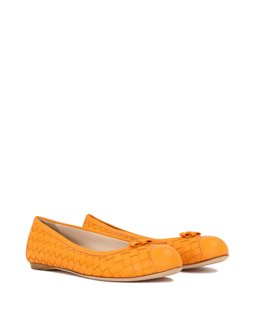 BOTTEGA VENETA KNITTED DETAIL FLATS