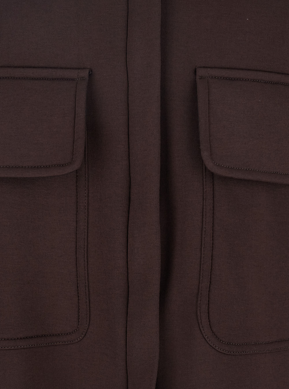 Merci Long Sleeve Jacket In Brown