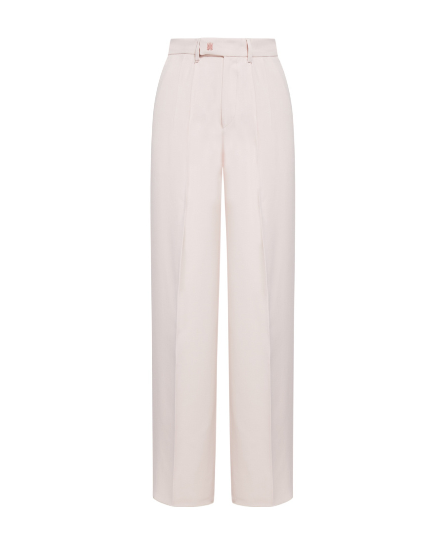 Amiri Logo Casual Pants In Pink