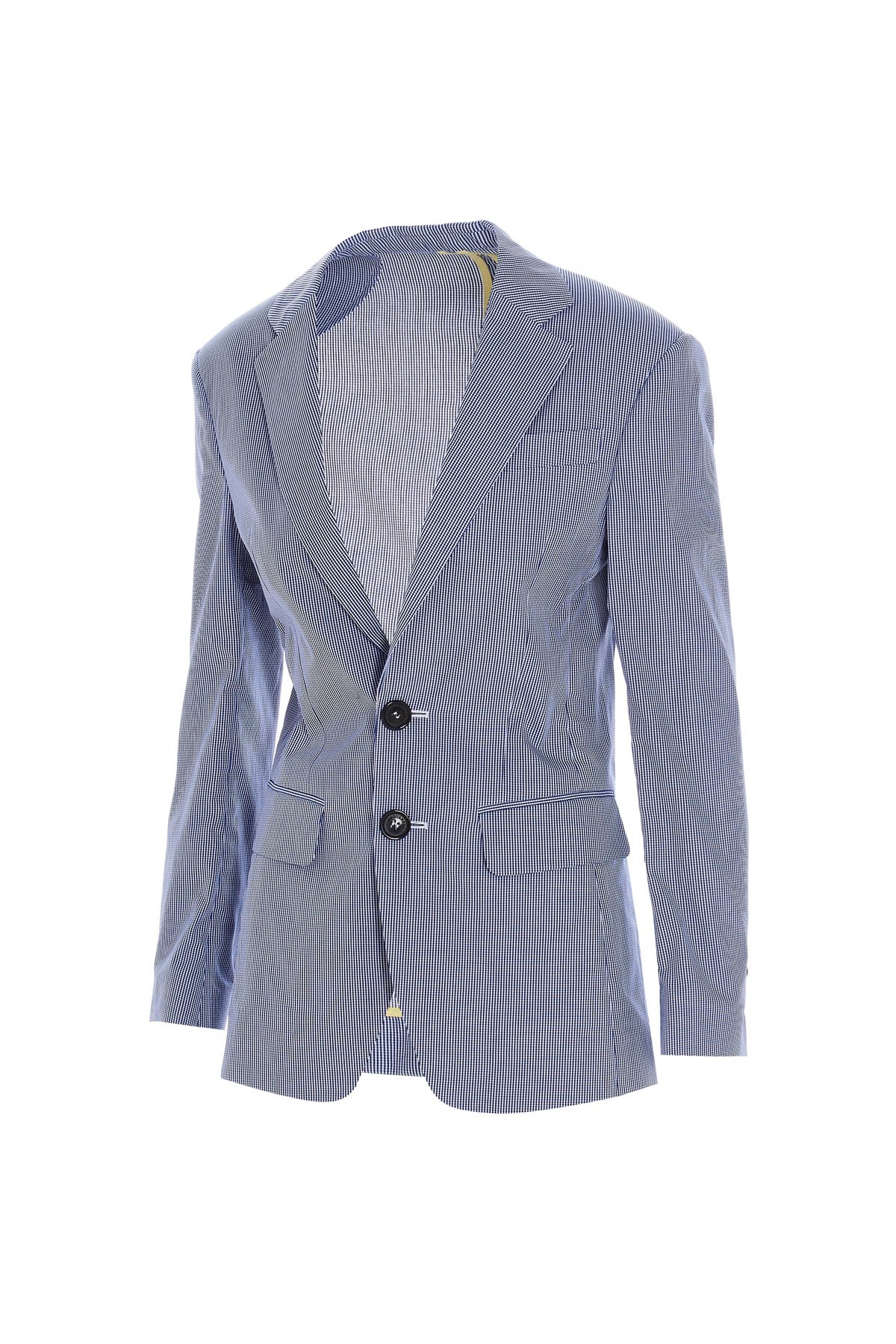 Shop Dsquared2 Single-breasted Blazer Jacket In Blue