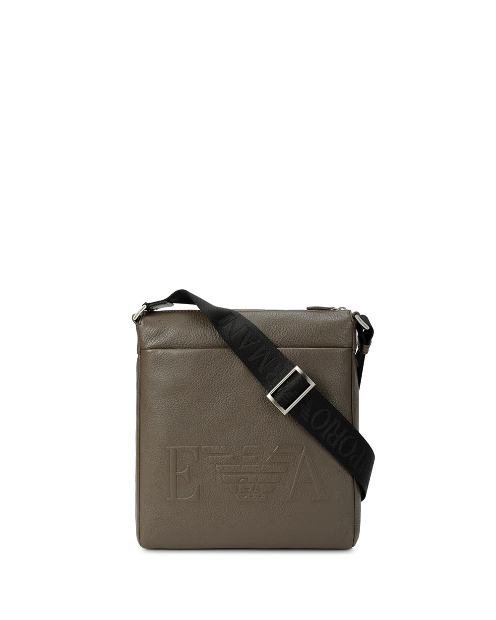 Emporio Armani Logo Shoulder Bag In Black