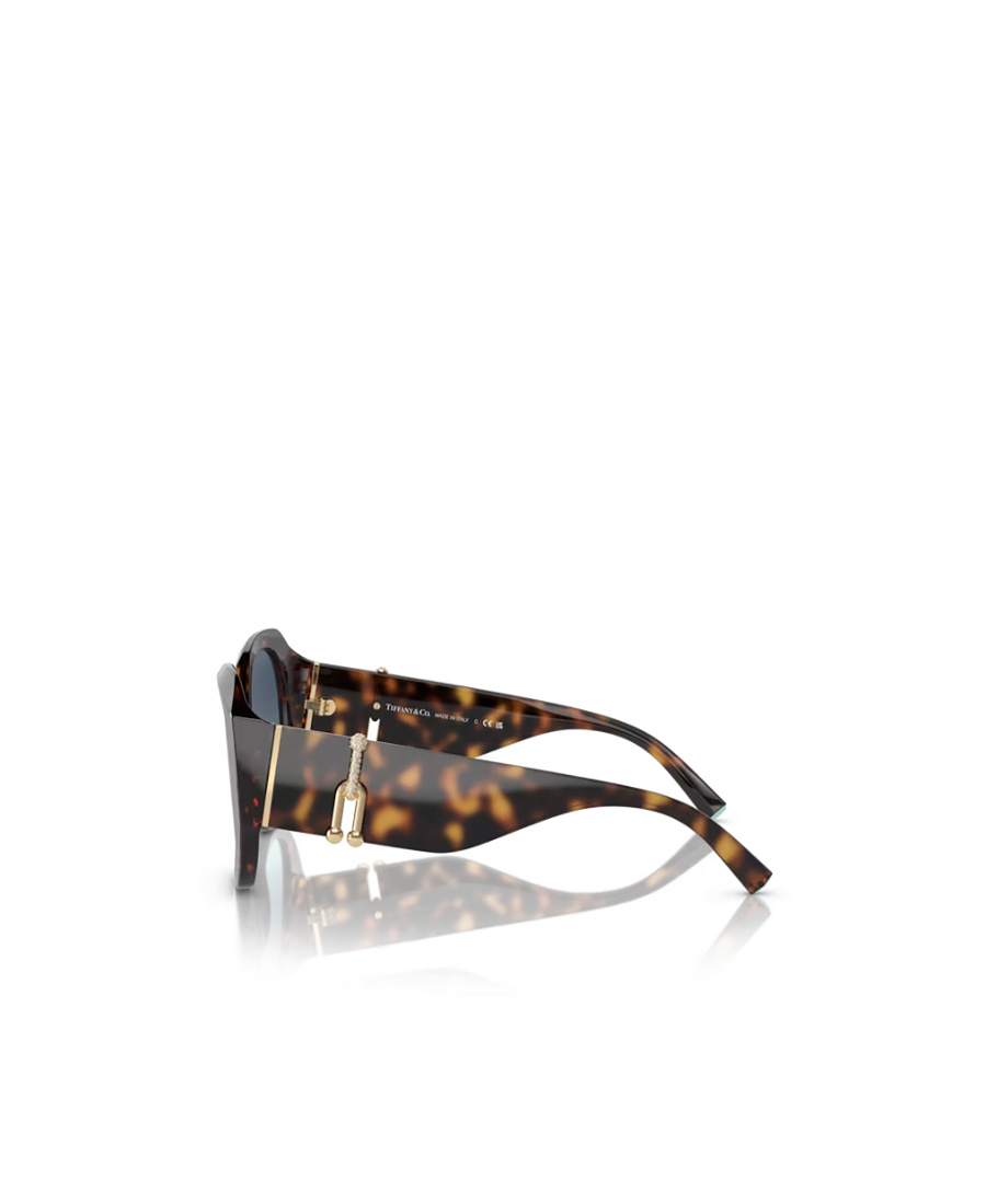 Tiffany & Co Tiffany Havana Acetate Sunglasses In Blue