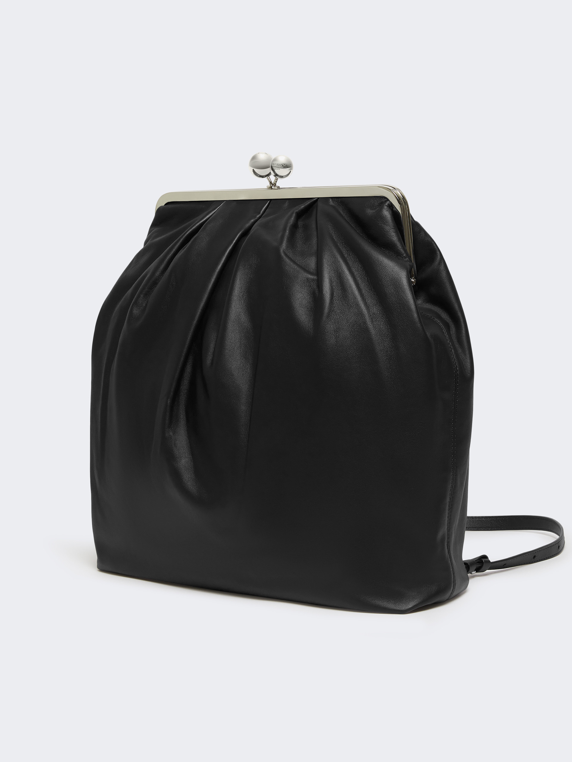 Weekend Max Mara Pasticcino Bag Backpack In Black