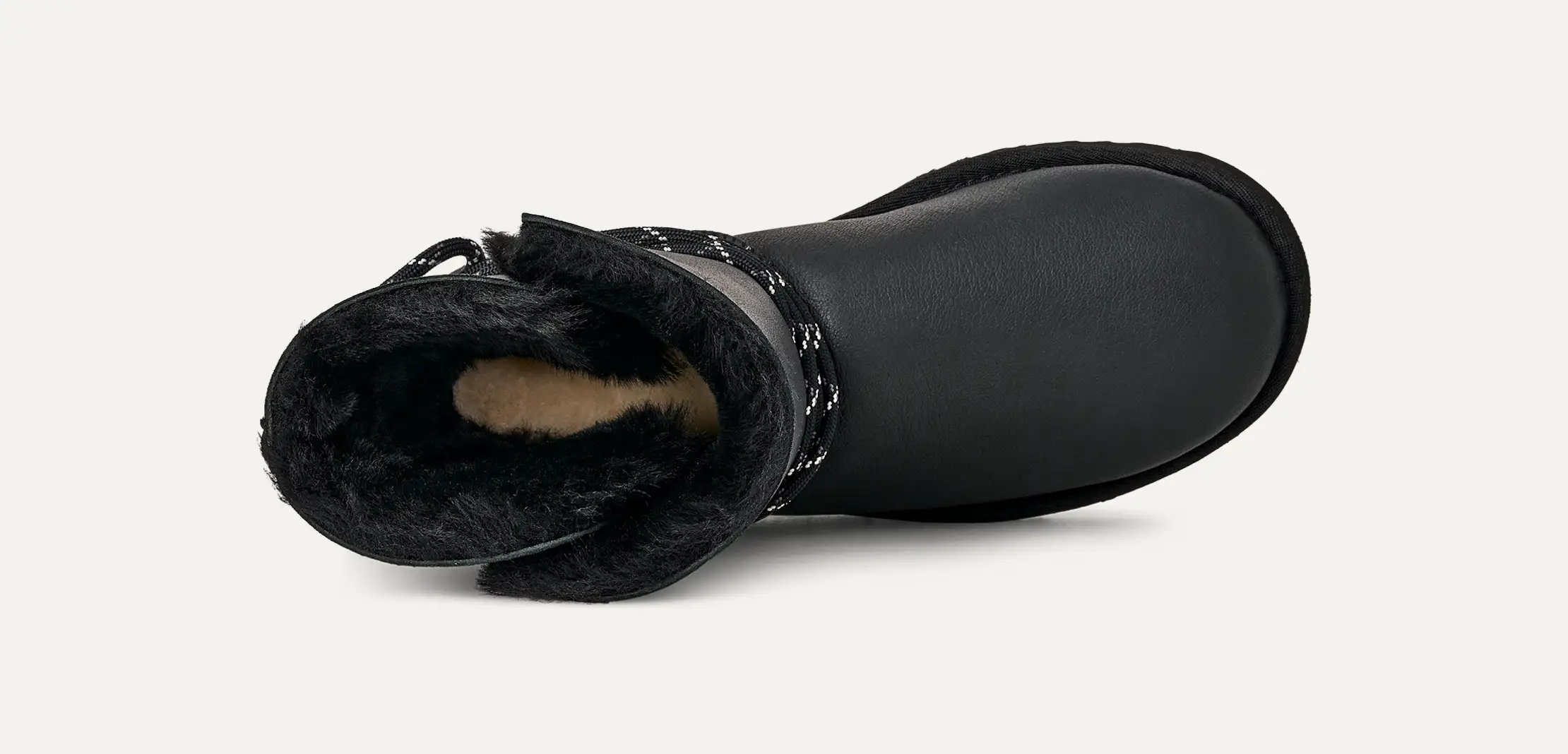 Ugg Rope Detail Boot In Black