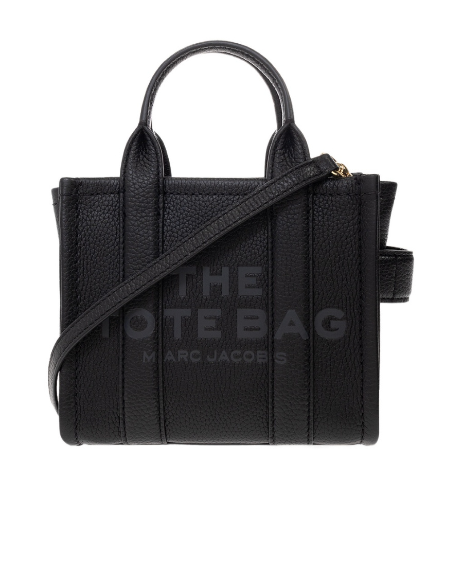 Marc Jacobs Mini Tote Bag In Black