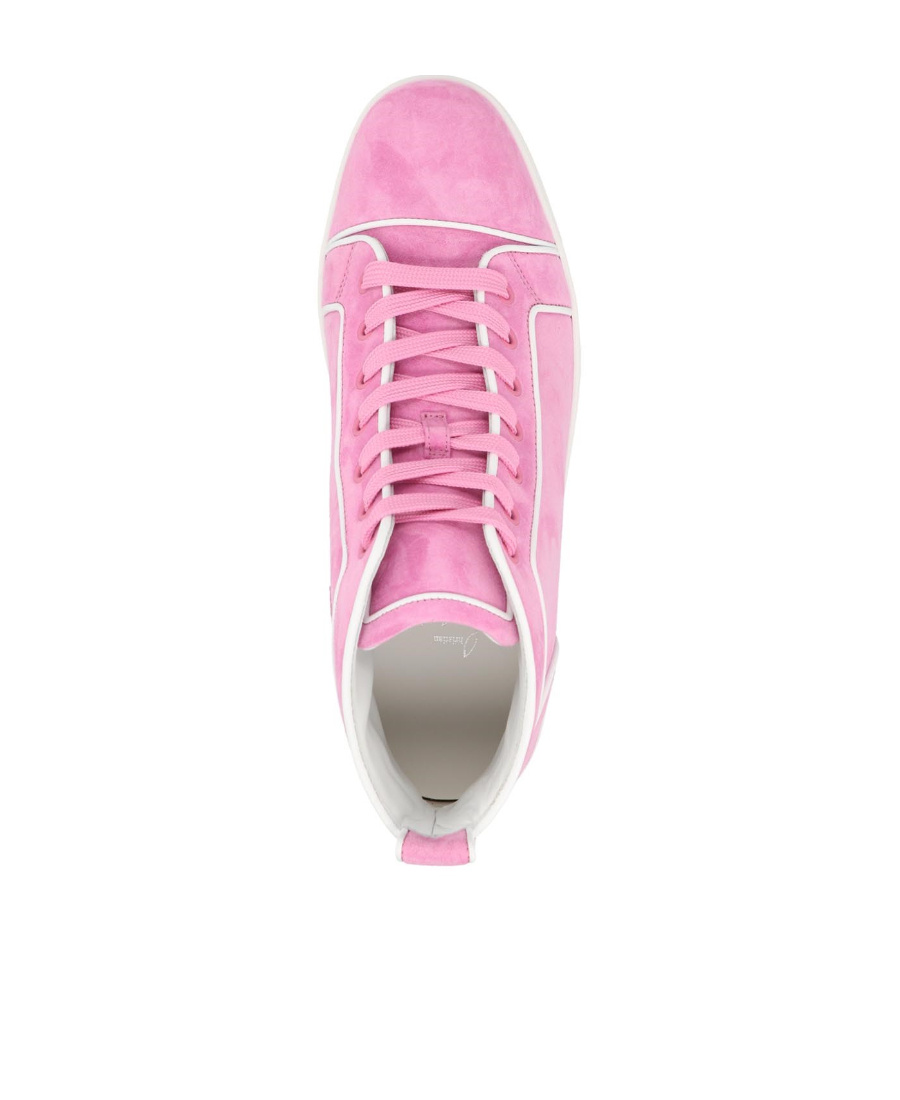 Christian Louboutin Varsilouis High-top Sneakers In Pink