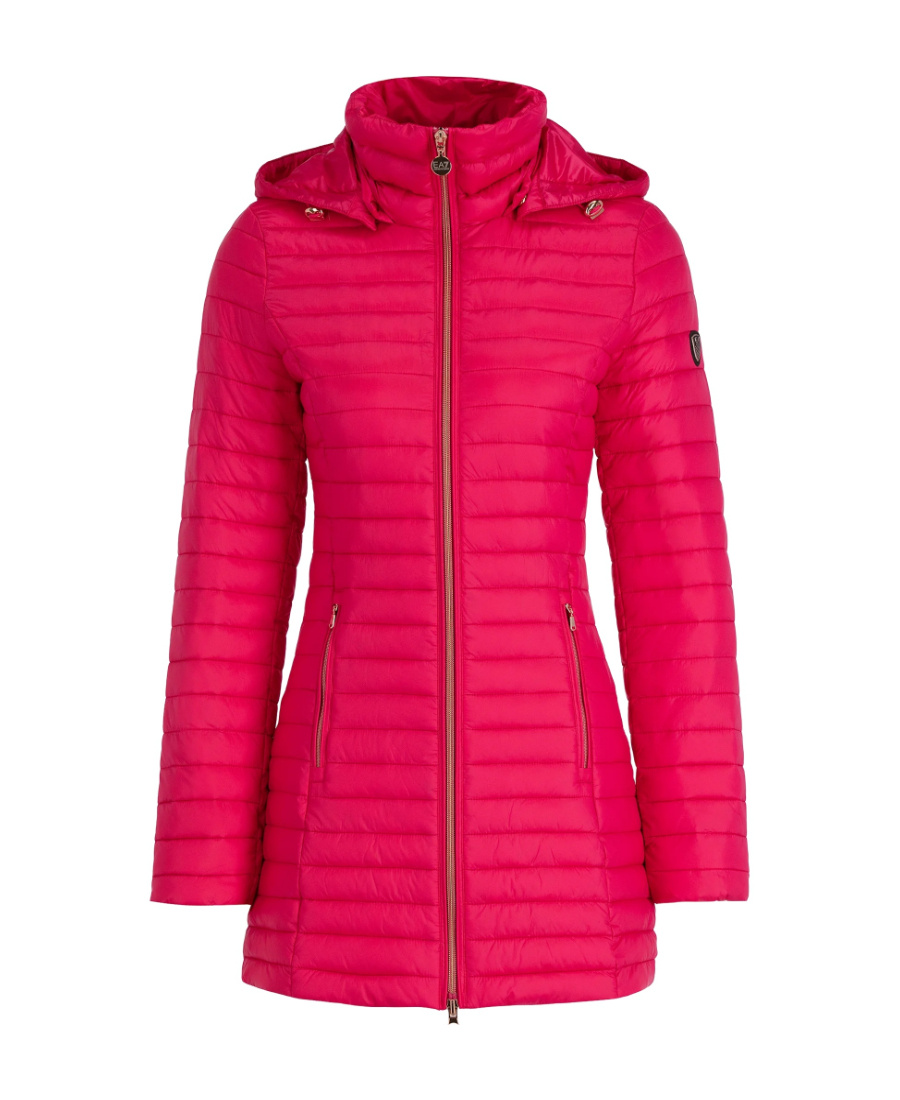 EA7 LONG-SLEEVED QUILTED COTTON CLOTHES