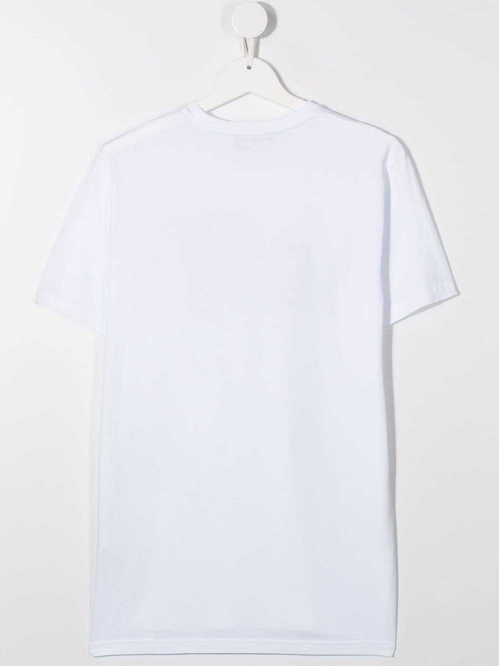 Dsquared2 Teen Logo-print Cotton T-shirt In White