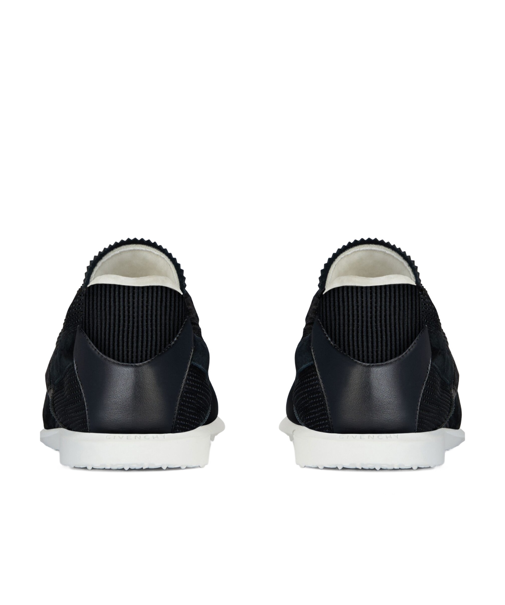 Givenchy Low-top Mesh Sneakers In Black