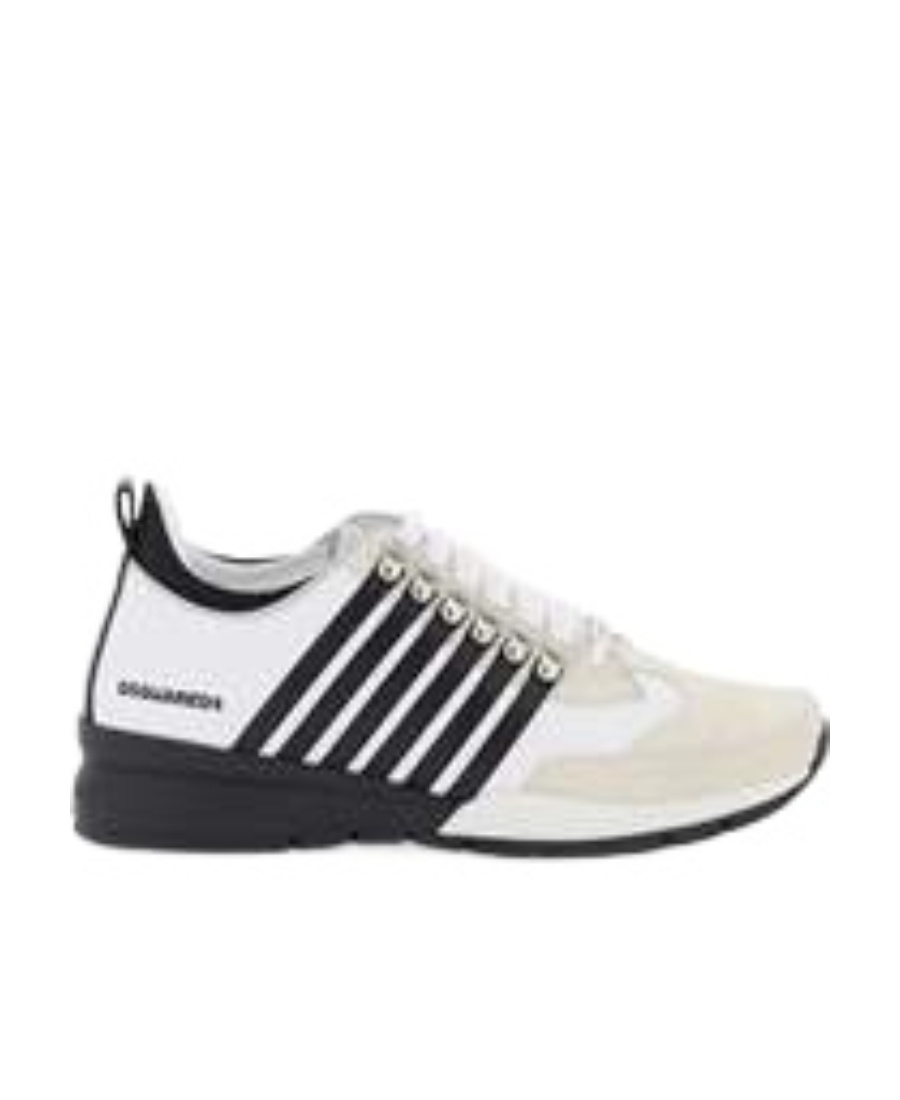 Dsquared2 Boxer Low-top Sneakers In White