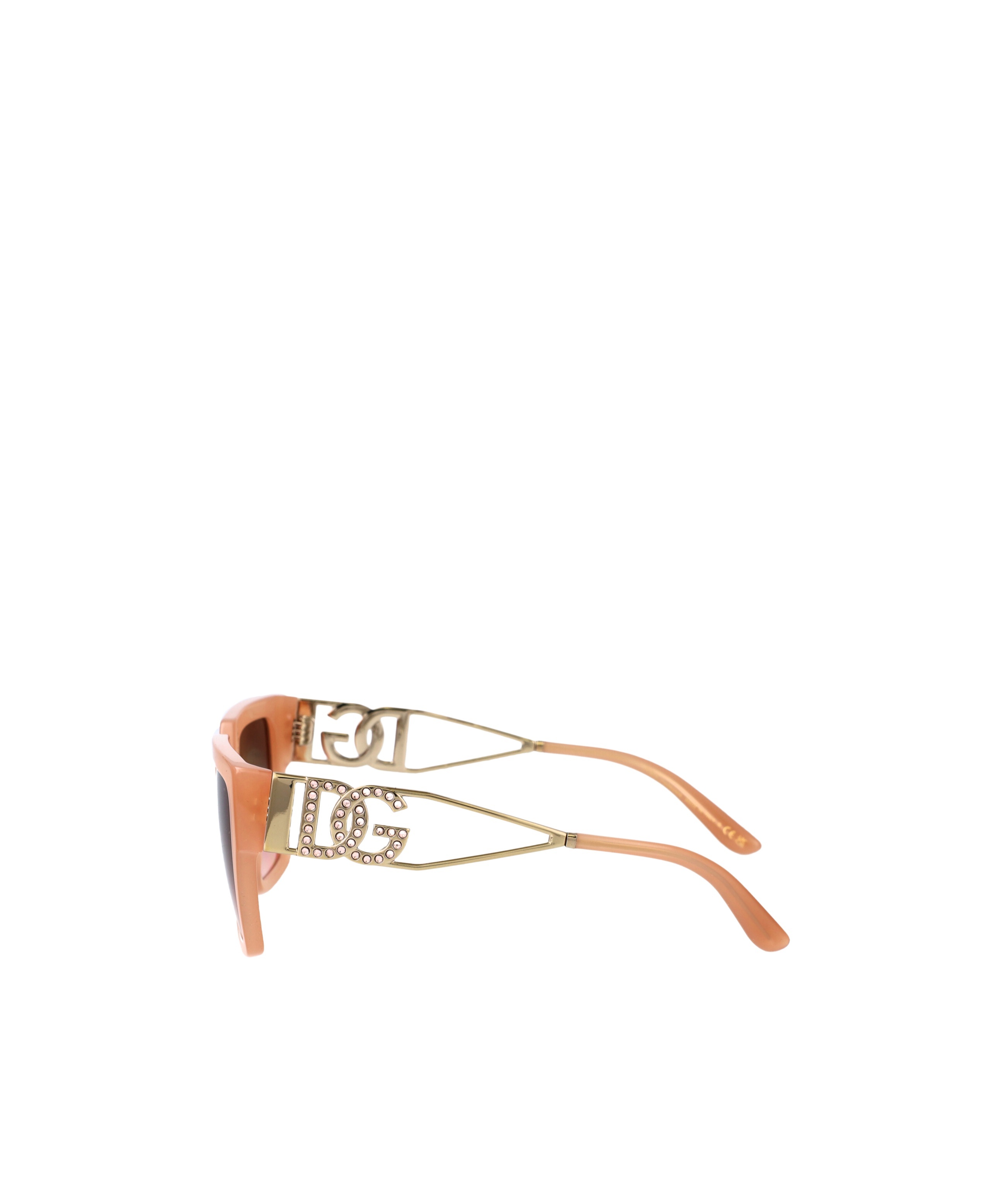 Dolce & Gabbana Full Frame Sunglasses In Nude