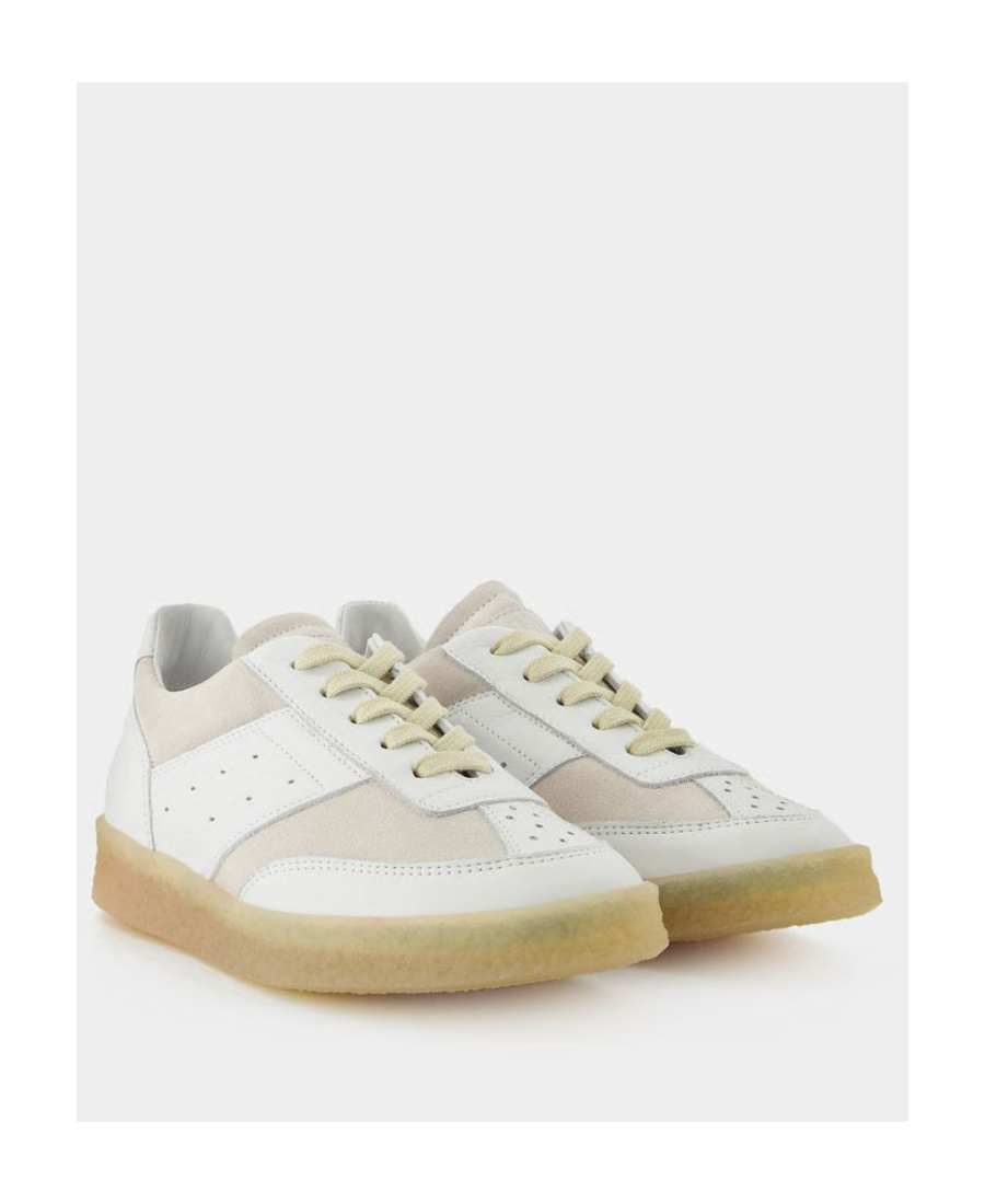 Mm6 Maison Margiela Replica Low-top Sneakers In White