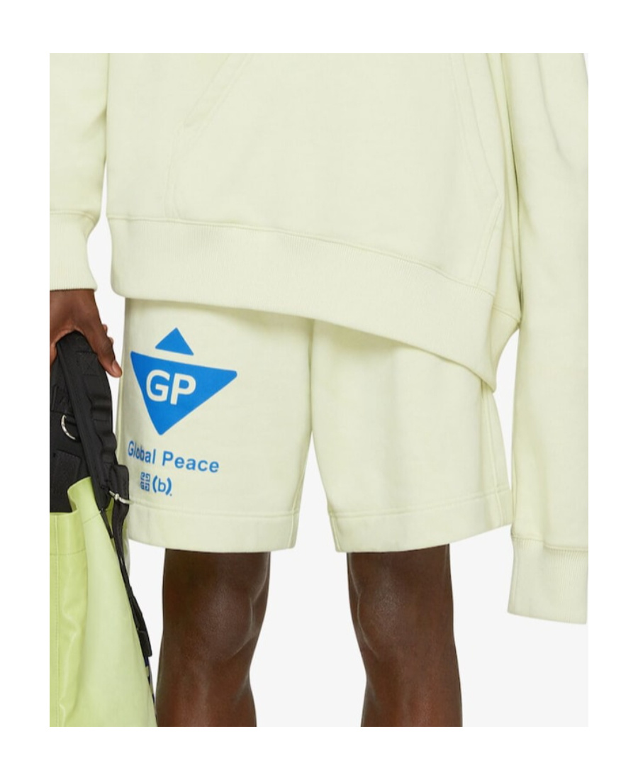 Givenchy Bstroy X Fleece Shorts In White
