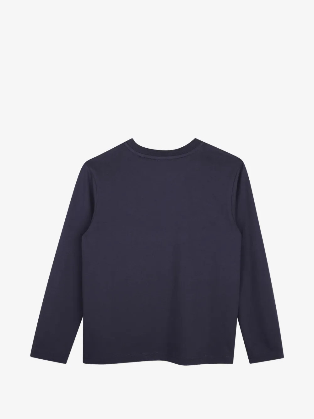 Givenchy Logo-print Long-sleeve T-shirt In Blue