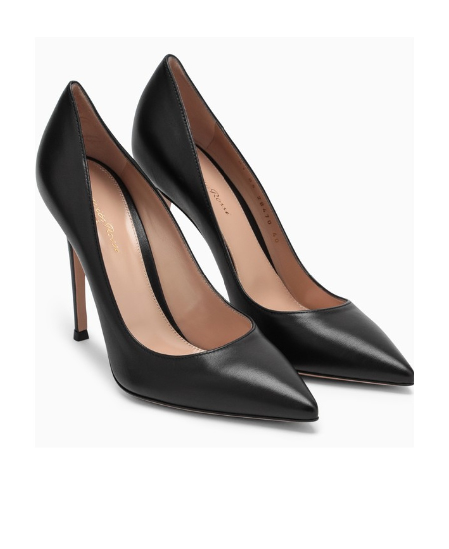 Gianvito Rossi Gianvito 105 Camoscio High Heel Pumps In Black
