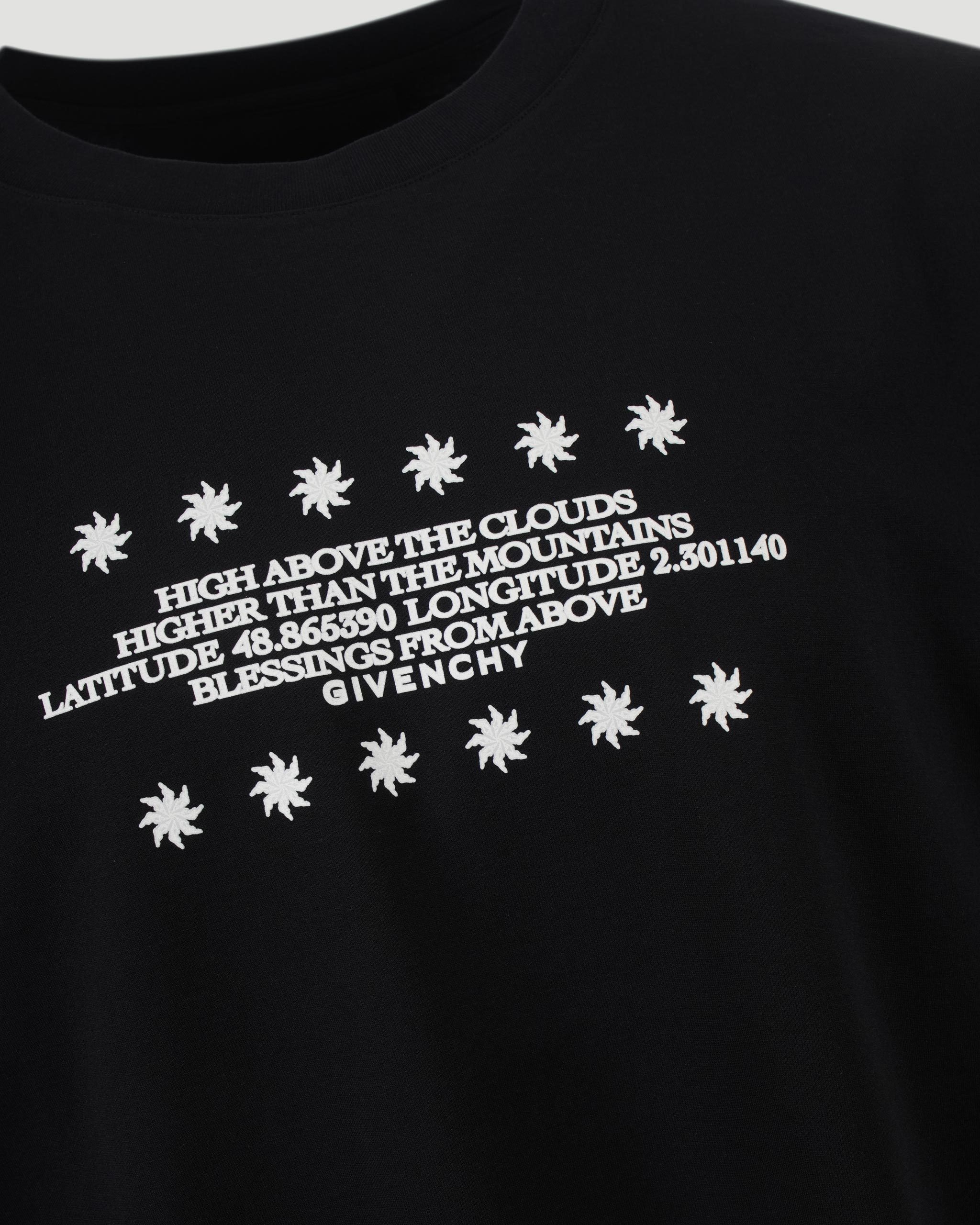 Givenchy Graphic-print Cotton T-shirt In Black