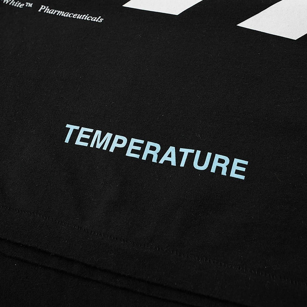Off-white Striped Long-sleeved T-shirt In Black