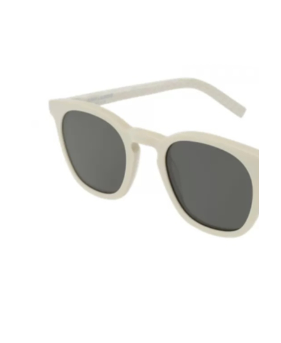 Saint Laurent Framed Sunglasses In White
