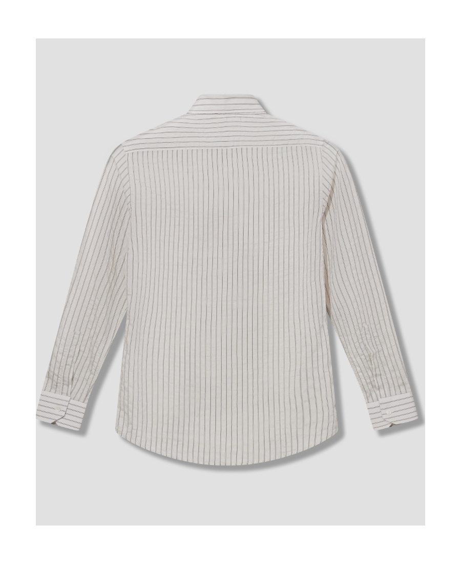 BARENA VENEZIA LONG-SLEEVED STRIPED SHIRT 