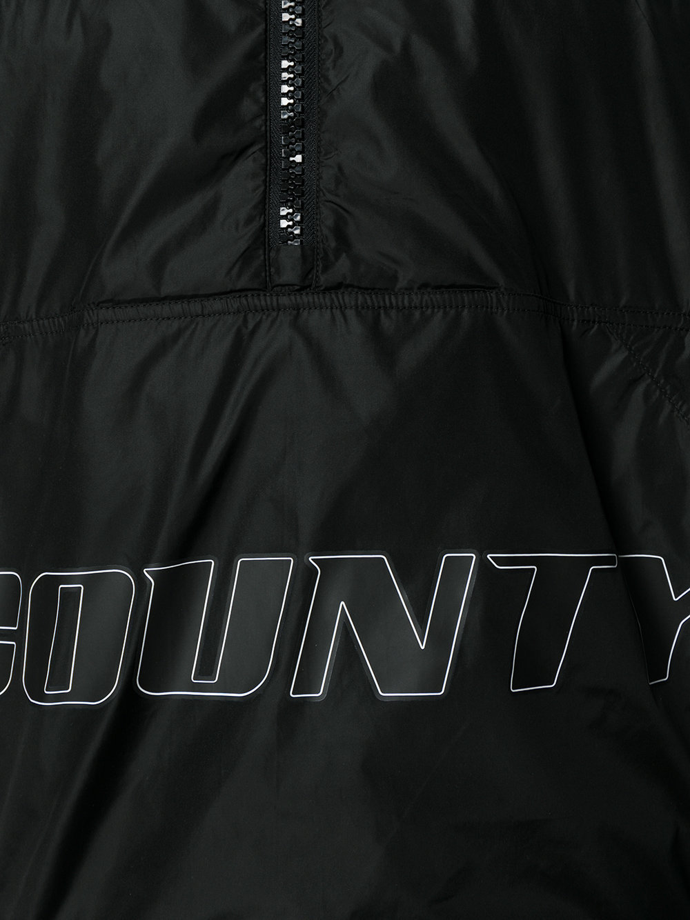 Marcelo Burlon County Of Milan Colour Band Anorak In Black