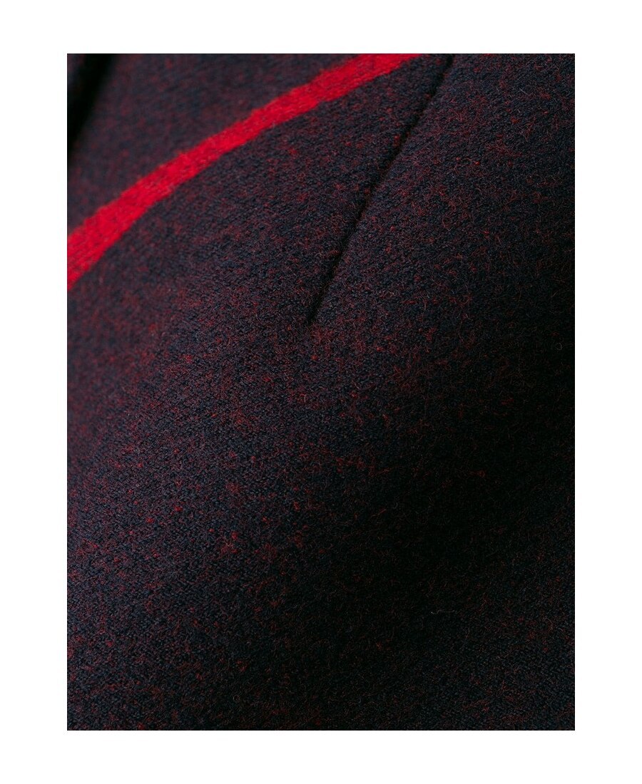 Gucci Interlocking G Reversible Wool Skirt In Blue