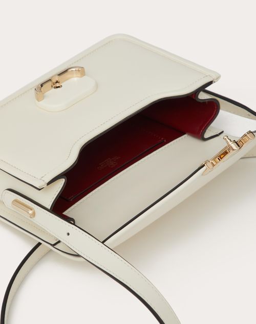 Valentino Letter Shoulder Bag In White