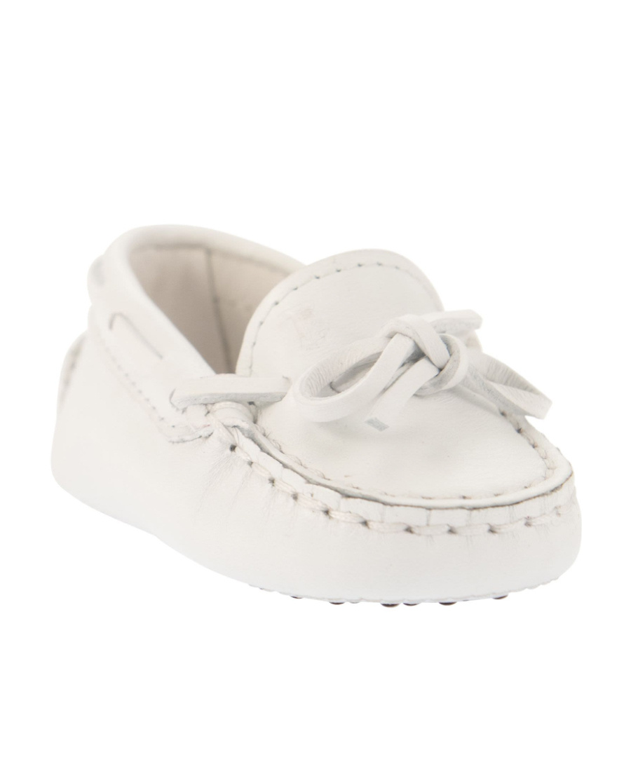 Tod's Round-headed Casual Shoes In White