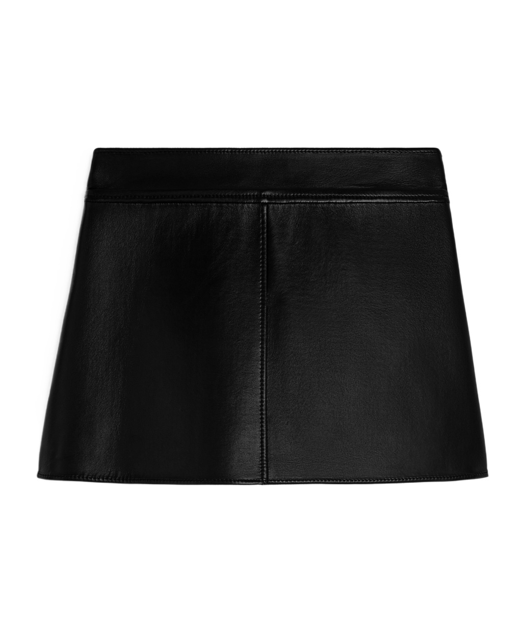 Celine Trapezoidal Mini Skirt In Black