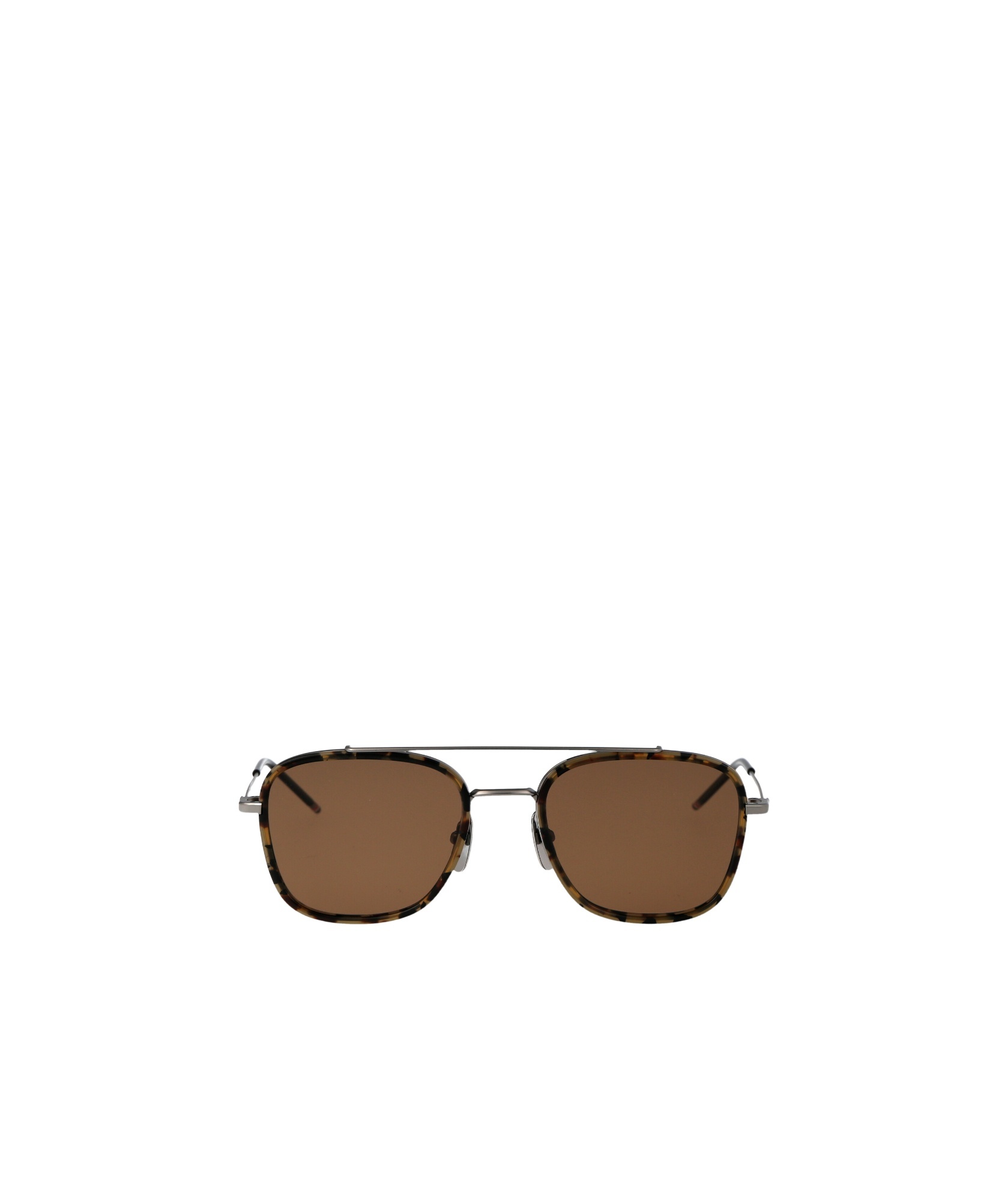 Thom Browne Aviator Sunglasses In Green