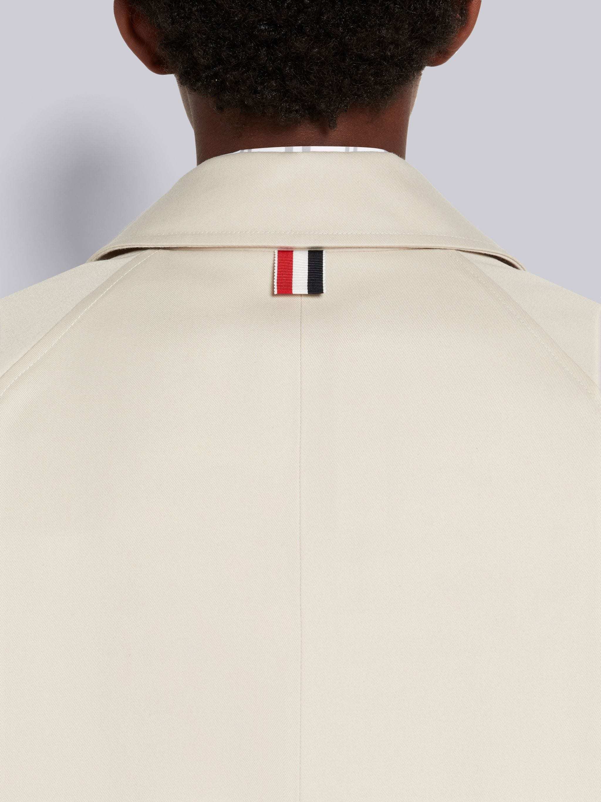 Thom Browne Coats Beige In White
